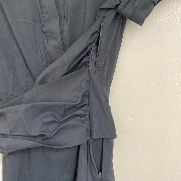 BCBG Graphite Grey Wrap Top in Great Condition - Picture 8 of 8